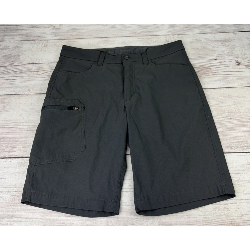 Eddie Bauer Men's 32 Rainier Shorts Gray Outdoor Casual Hiking Excellent